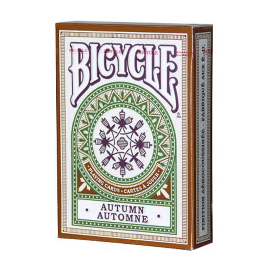 Bicycle Autumn Green Playing Cards