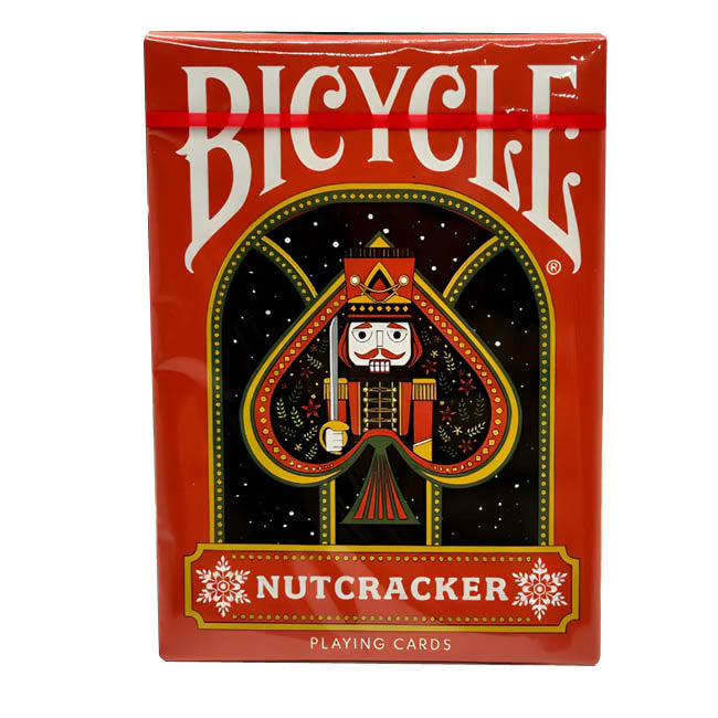 Bicycle Nutcracker Red Playing Cards