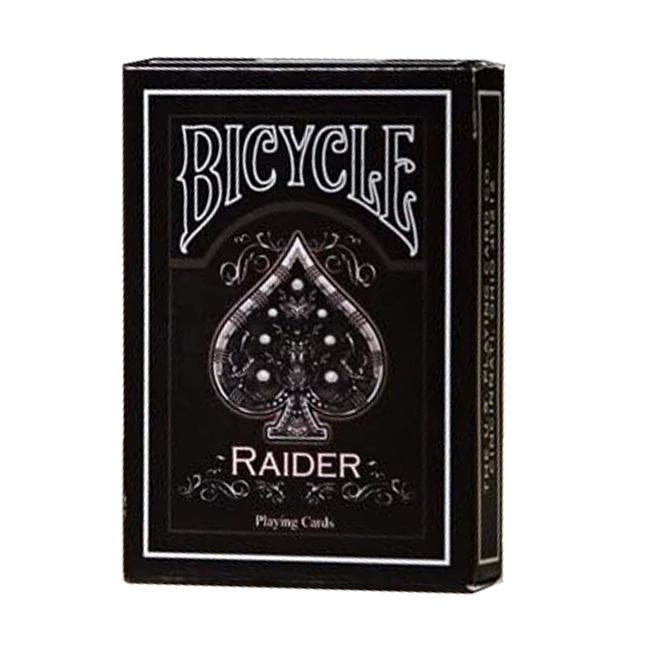 Set Oak Duo Book-Style Case + 2 Decks Bicycle Raider Decks