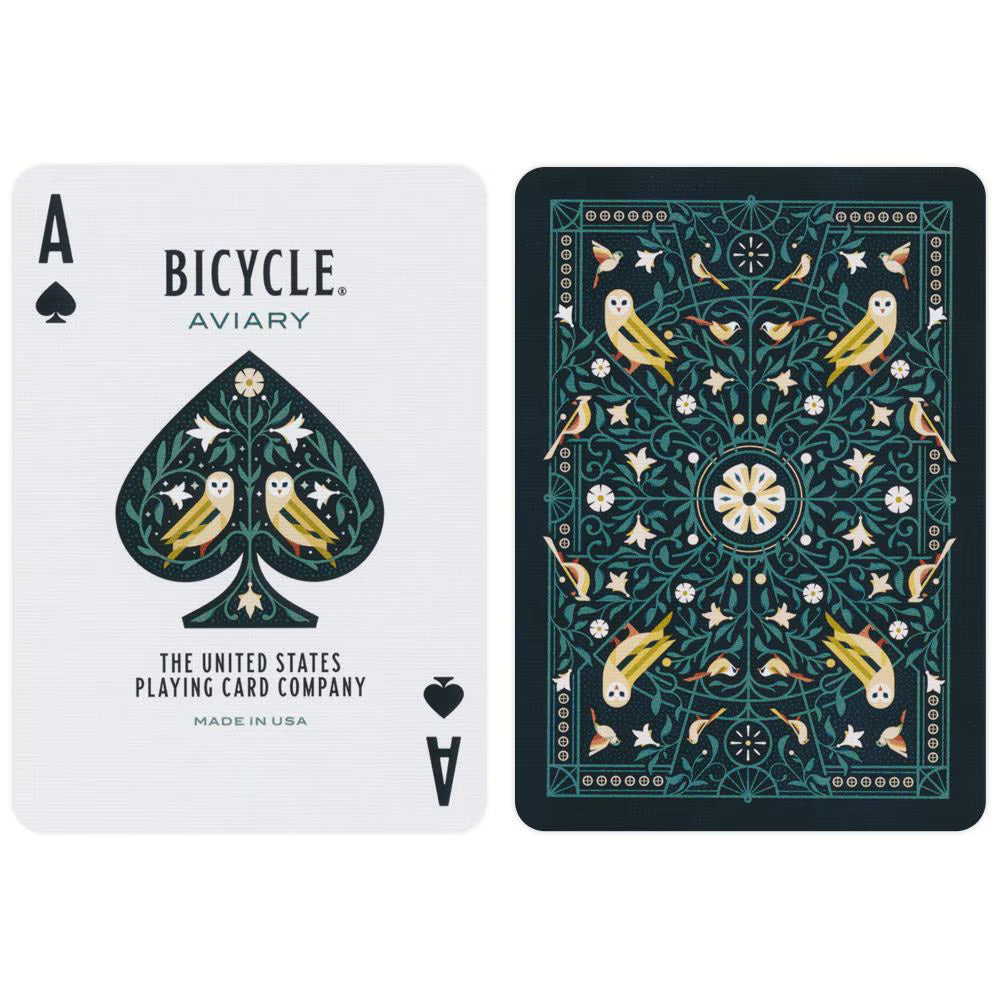 Bicycle Aviary Playing Cards