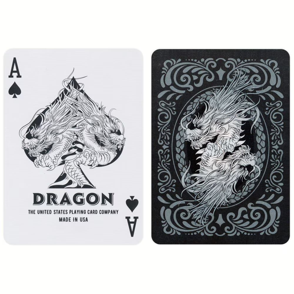 Bicycle Black Dragon Playing Cards