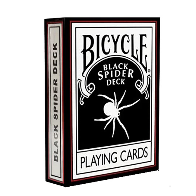 Bicycle Black Spider Limited Edition Playing Cards