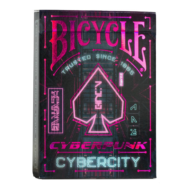 Bicycle Cyberpunk Cybercity Playing Cards