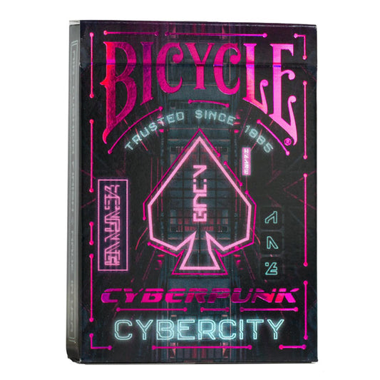 Bicycle Cyberpunk Cybercity Playing Cards