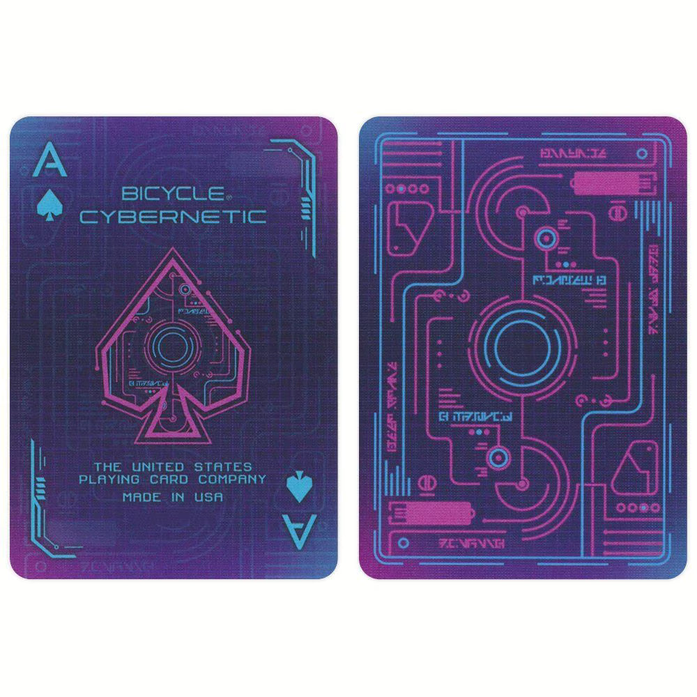 Bicycle Cyberpunk Cybernetic Playing Cards