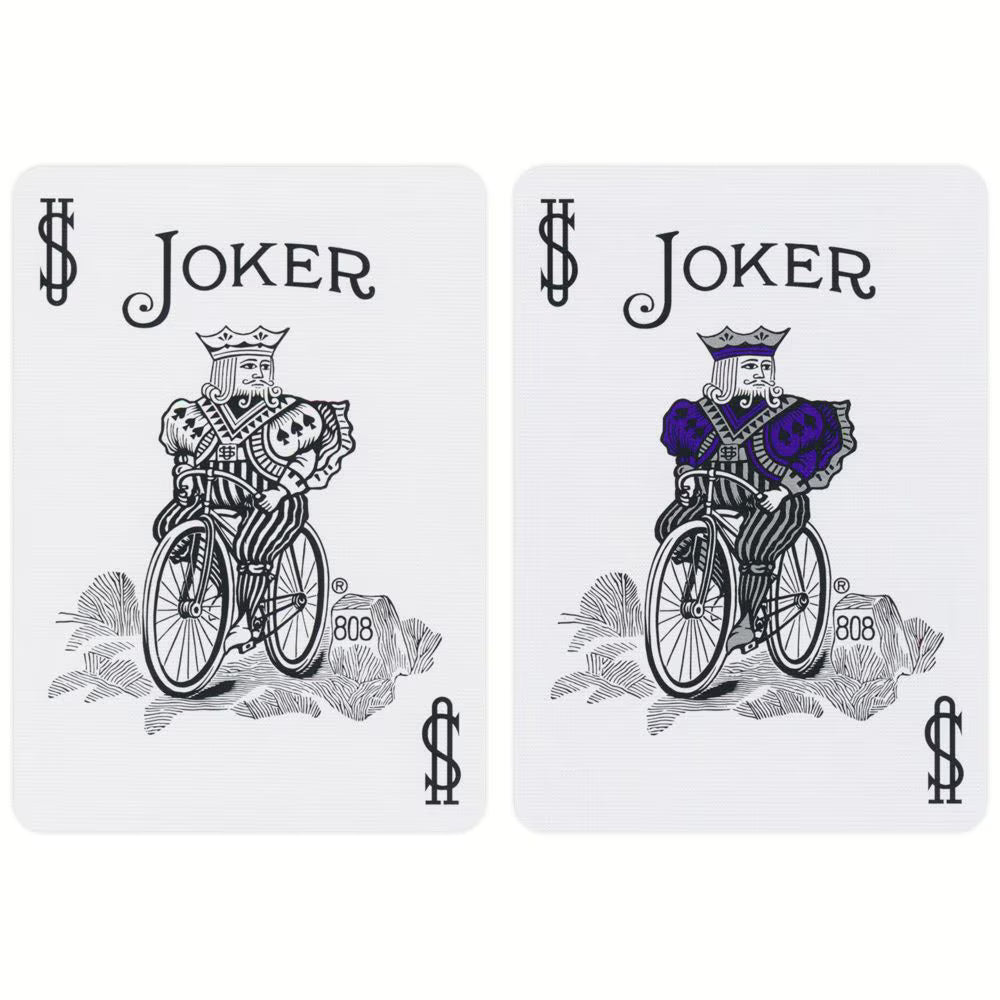 Bicycle Metalluxe Blue Foil Back Cobalt Playing Cards