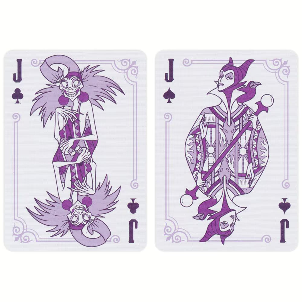 Bicycle Disney Villains Green Playing Cards