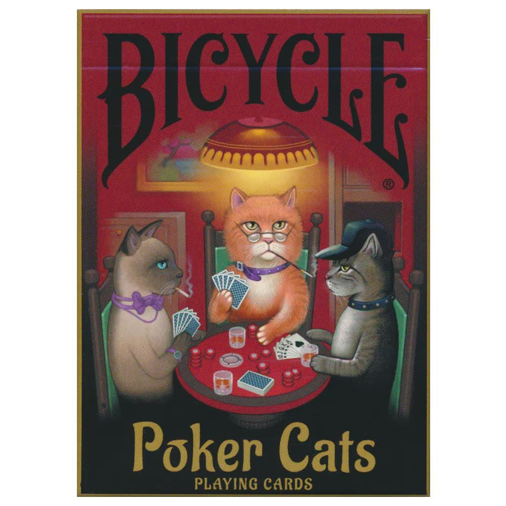 Bicycle Poker Cats Playing Cards