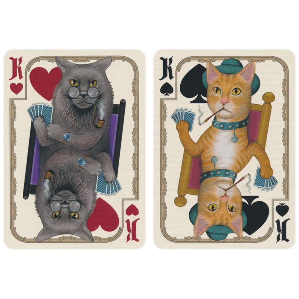 Bicycle Poker Cats Playing Cards