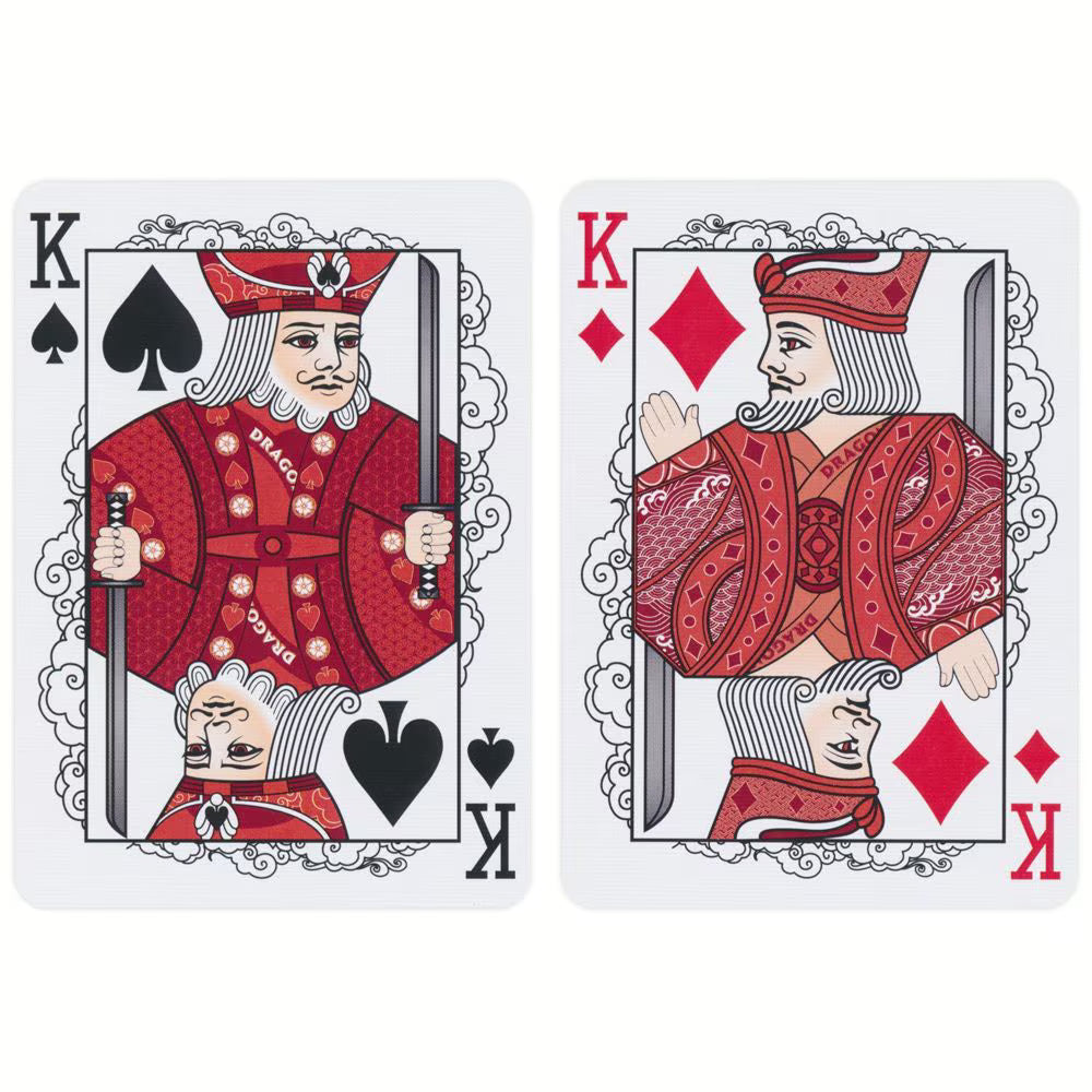 Bicycle Red Dragon Playing Cards