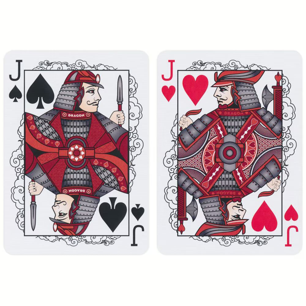 Bicycle Red Dragon Playing Cards