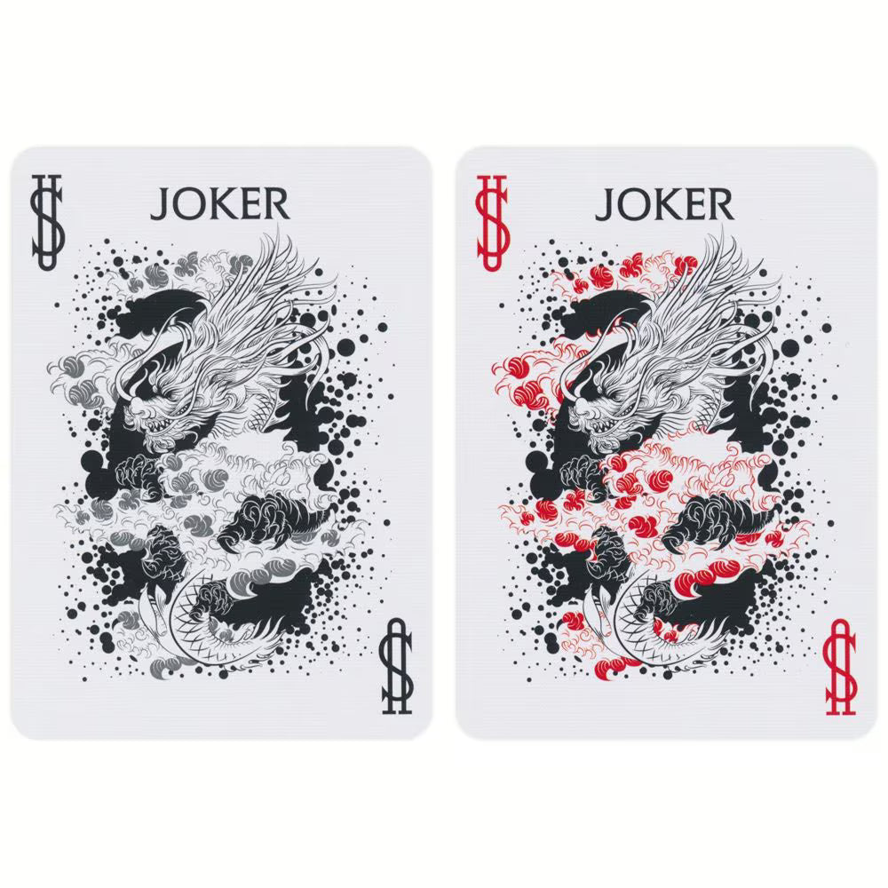 Bicycle Red Dragon Playing Cards