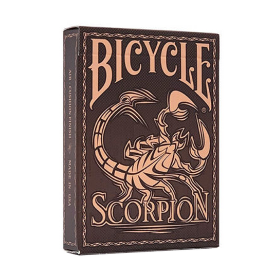 Bicycle Scorpion Brown Limited Edition Playing Cards