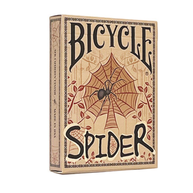 Bicycle Spider Tan Limited Edition Playing Cards