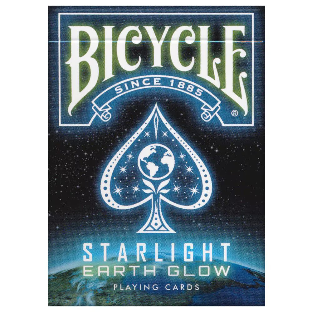 Bicycle Starlight Earth Glow Playing Cards