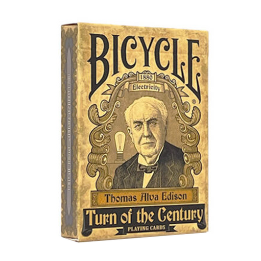 Bicycle Turn of the Century Electricity Playing Cards