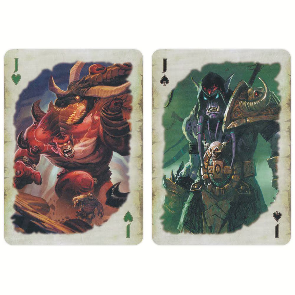 Bicycle World of Warcraft Burning Crusade Playing Cards