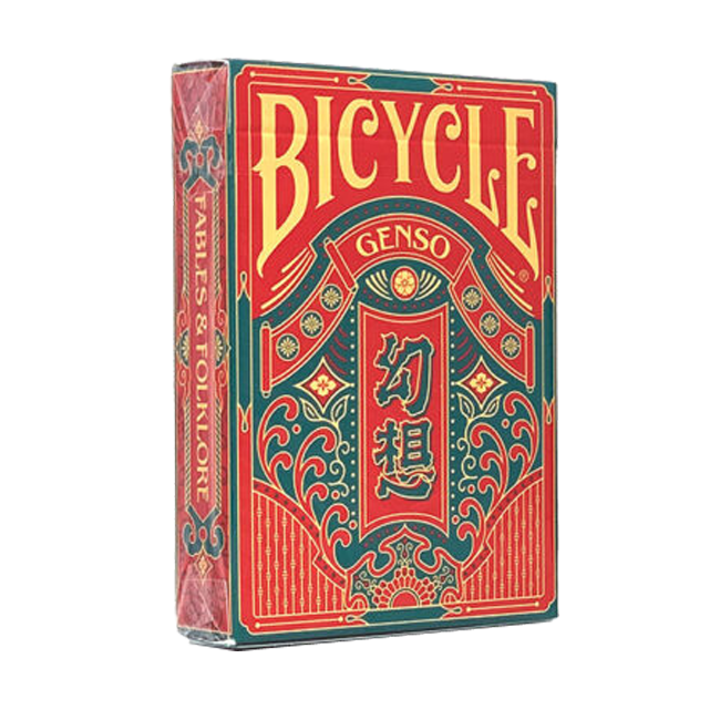 Set Oak Duo Slide Case + 2 Decks Bicycle Genso & Densho