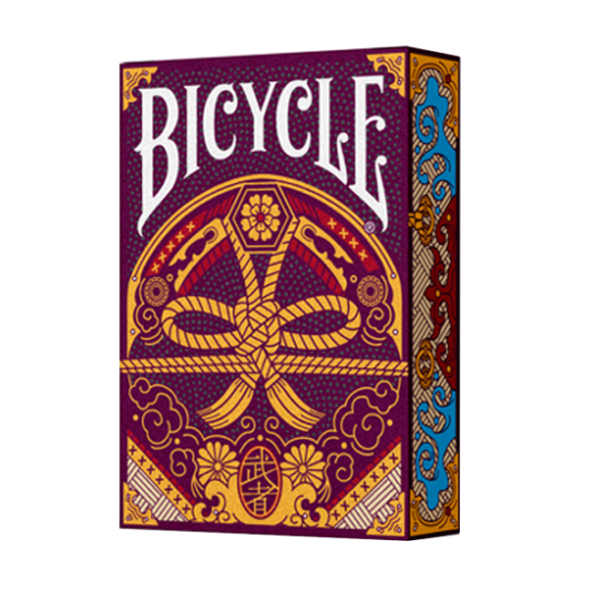 Set Oak Duo Slide Case + 2 Decks Bicycle Musha & Goketsu