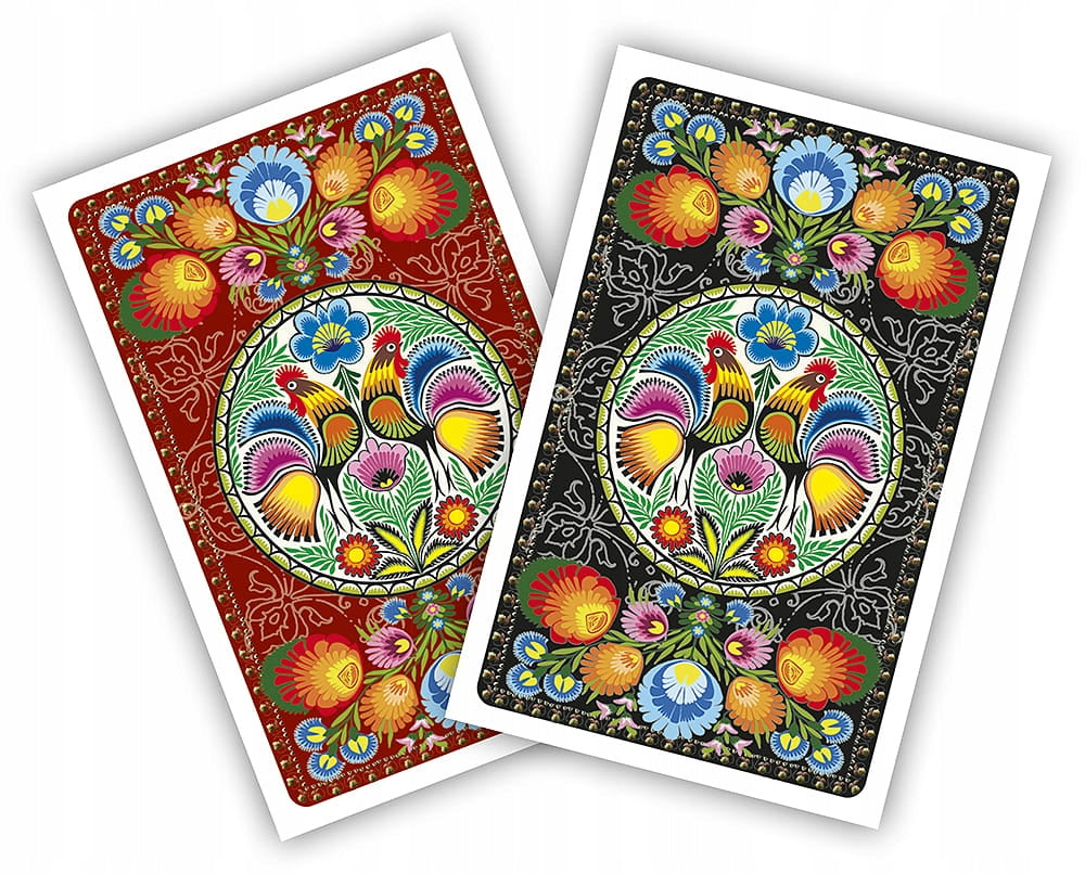 Cartamundi Polish Folk Art Watercolor Playing Cards