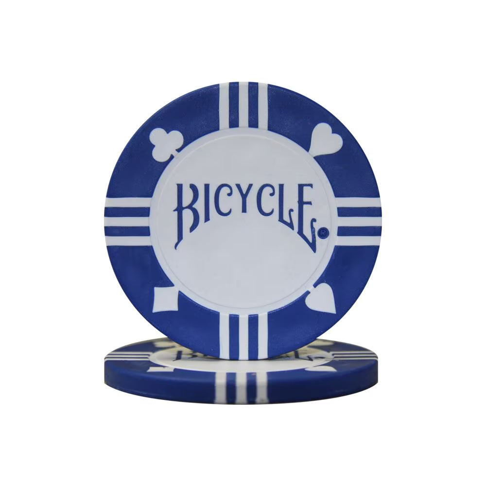 Bicycle Poker Chips with Tray