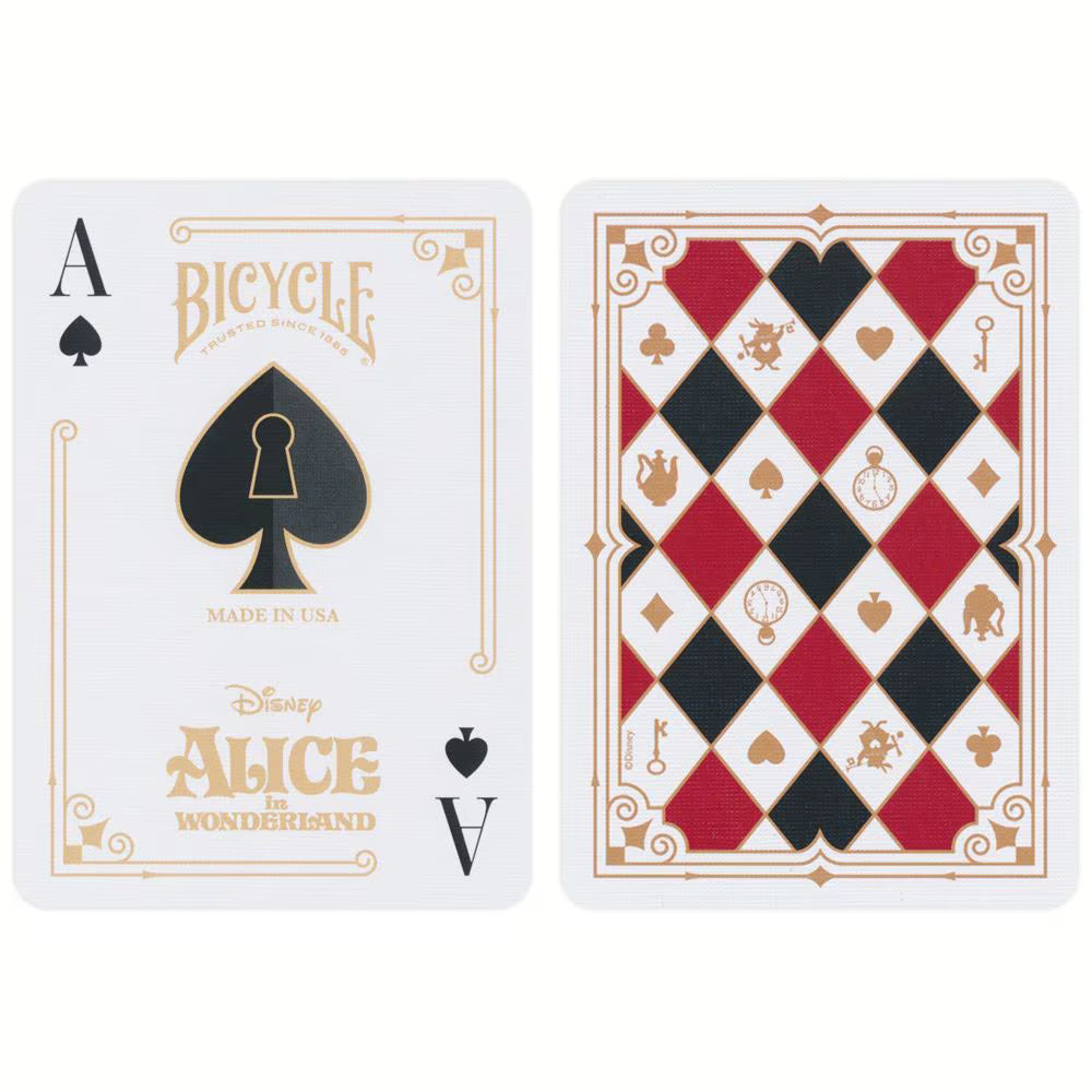 Bicycle Alice in Wonderland Playing Cards
