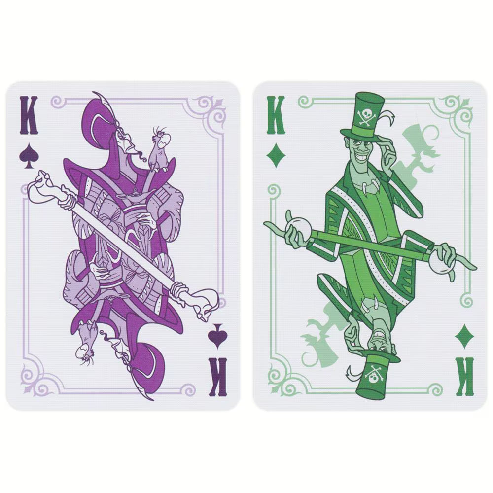 Bicycle Disney Villains Purple Playing Cards