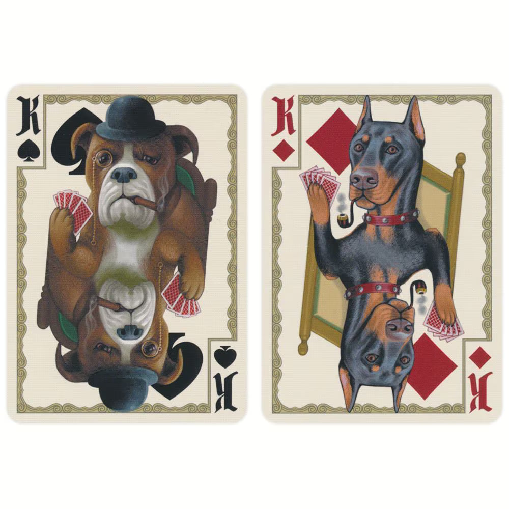 Bicycle Poker Dogs Playing Cards