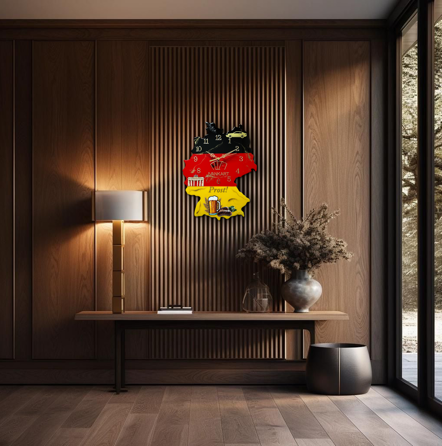 Germany Wall Clock