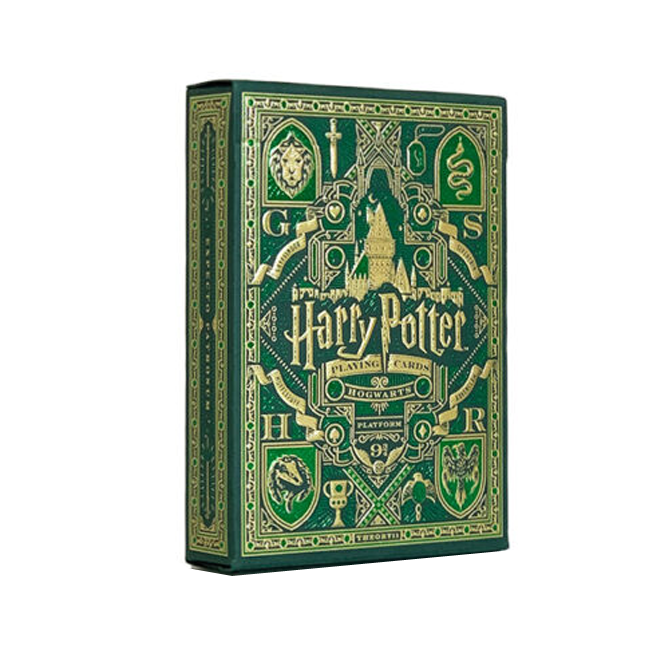 Theory 11 Harry Potter Green Slytherin Playing Cards