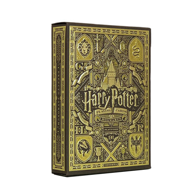 Theory 11 Harry Potter Yellow Hufflepuff Playing Cards