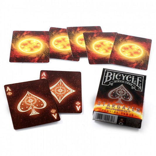 Bicycle Stargazer Sunspot – Cosmic Playing Cards