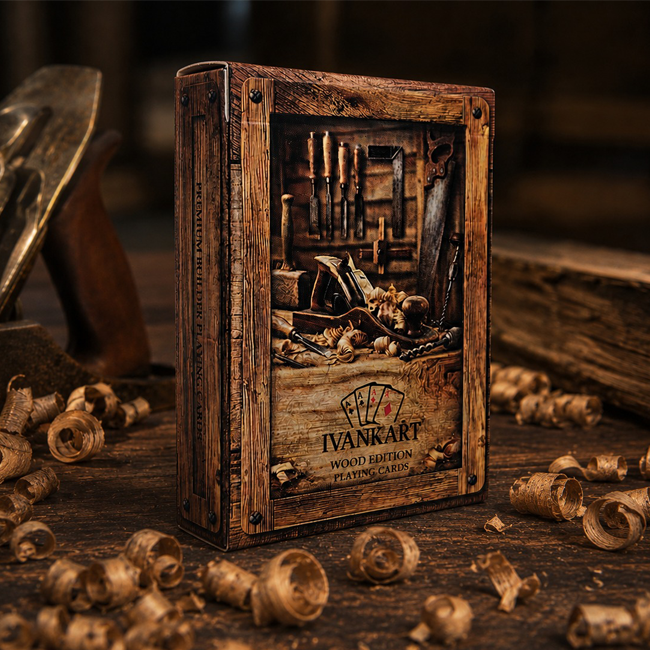 Ivankart Wood Edition Playing Cards