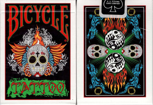 Bicycle Tattoo Deck Playing Cards
