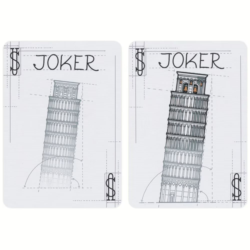 Bicycle Architectural Wonders of the World Playing Cards