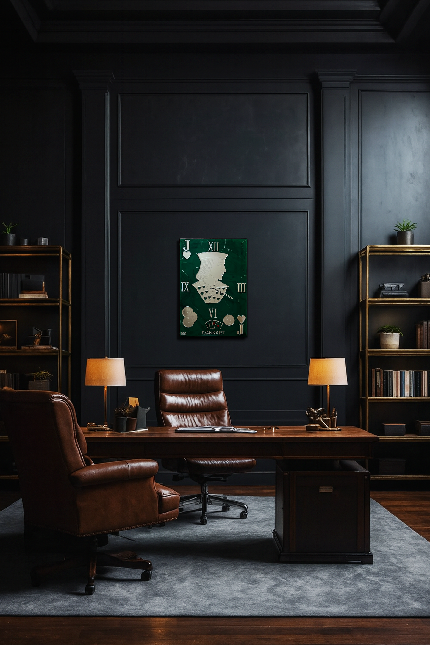 Jack of Hearts Poker Clock