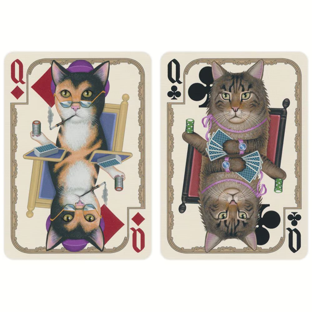 Bicycle Poker Cats Playing Cards