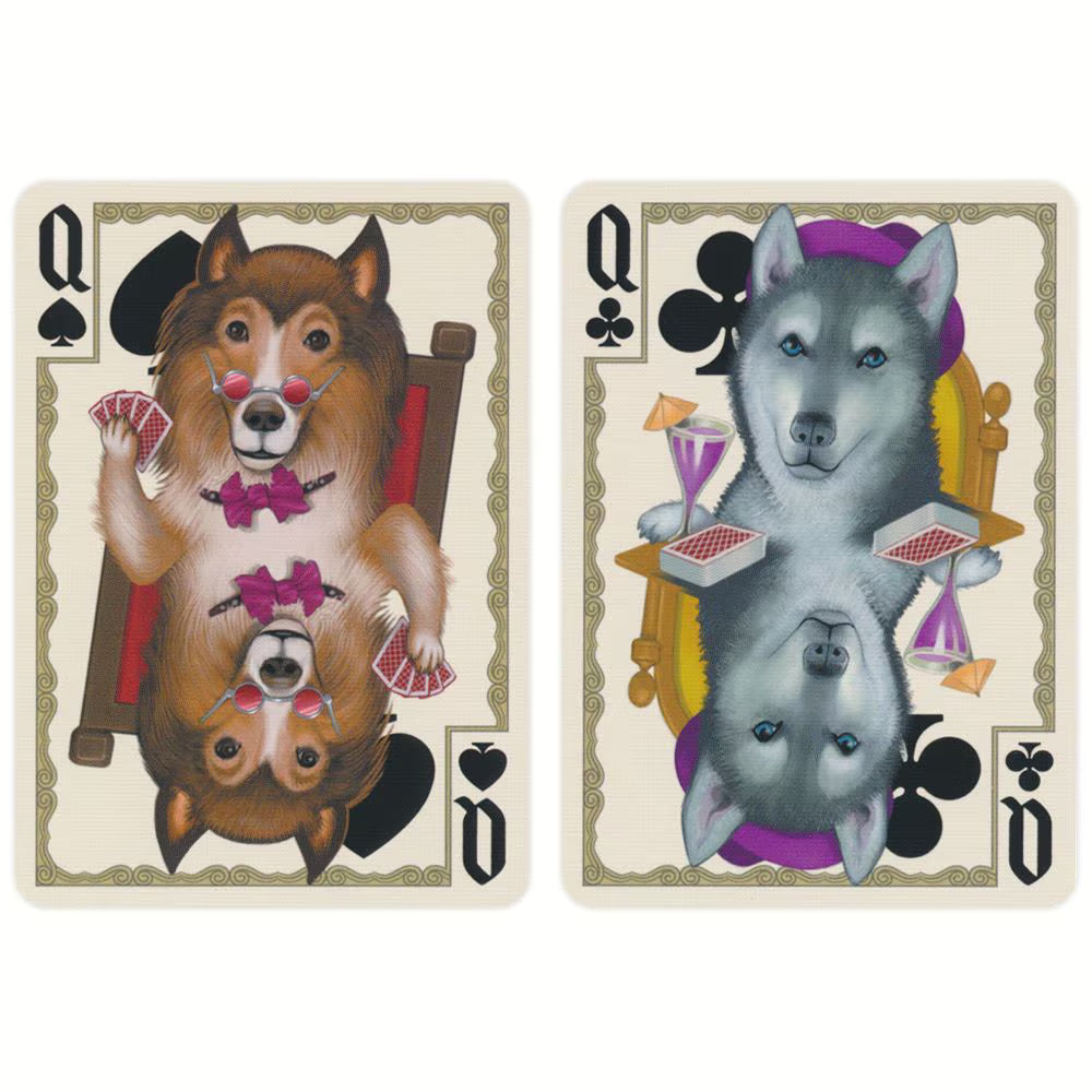Bicycle Poker Dogs Playing Cards