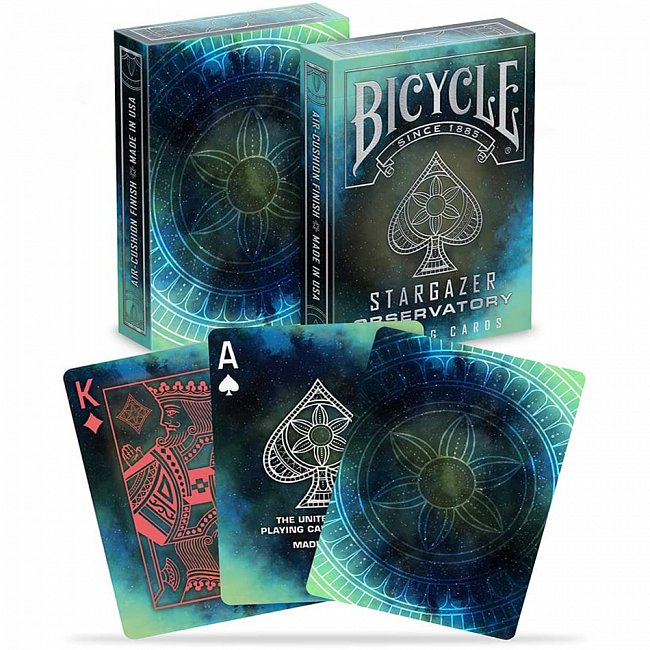 Bicycle Stargazer Observatory Playing Cards