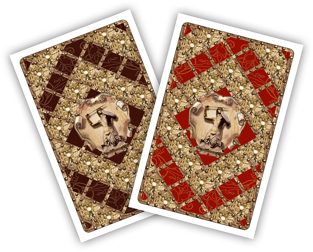 Cartamundi Warsaw Set 2 Decks Watercolor Playing Cards