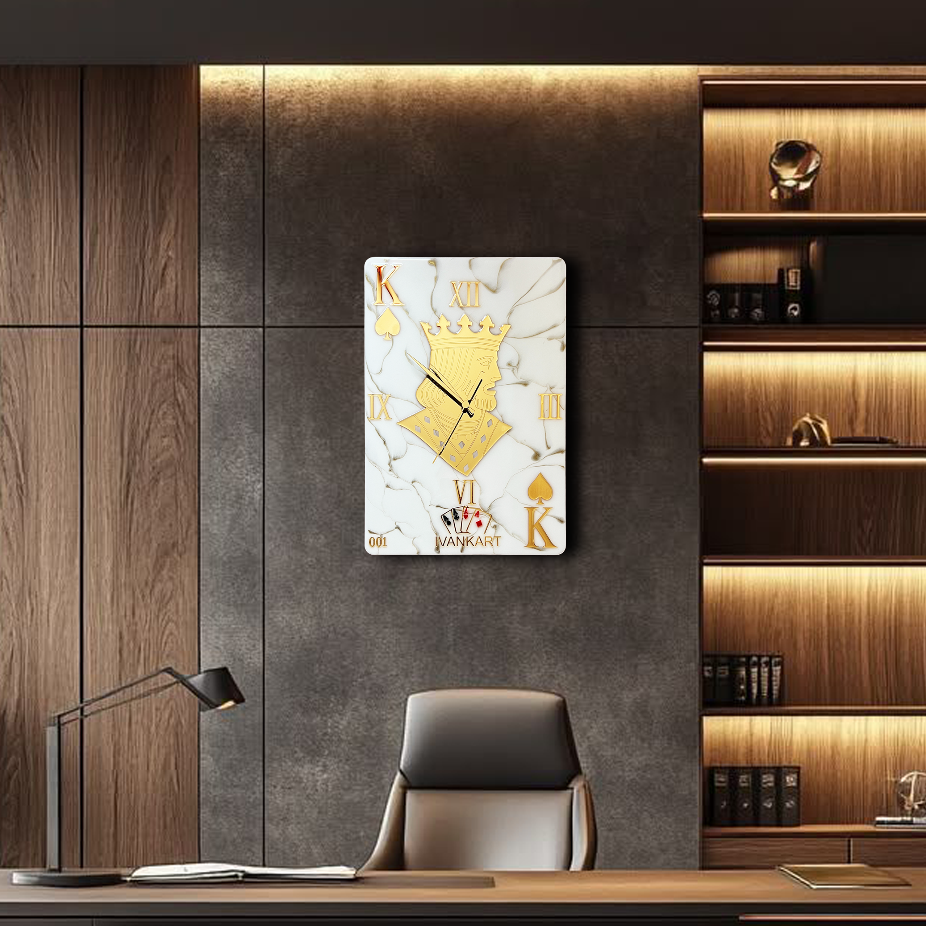 King of Spades Poker Clock by Ivankart – IVANKART
