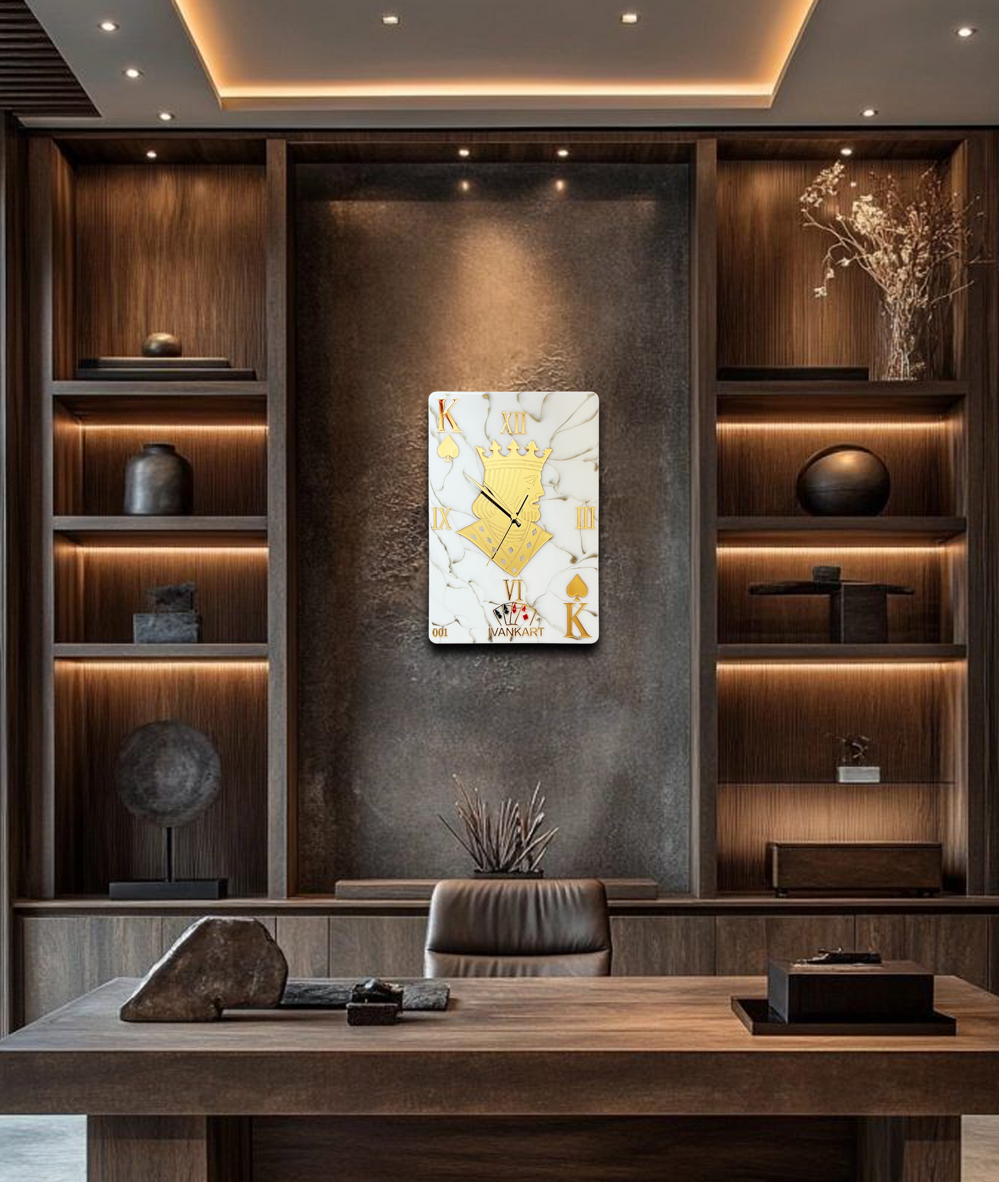 King of Spades Poker Clock by Ivankart