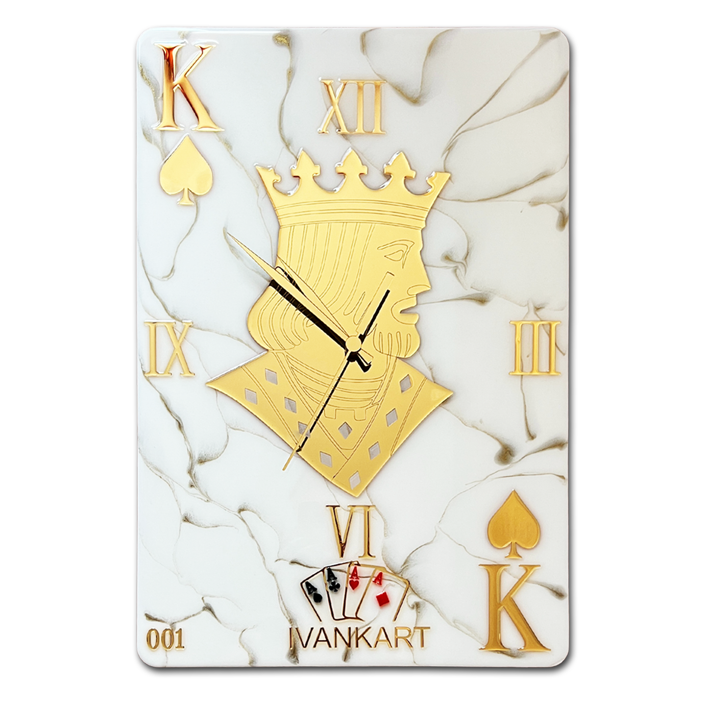 King of Spades Poker Clock by Ivankart