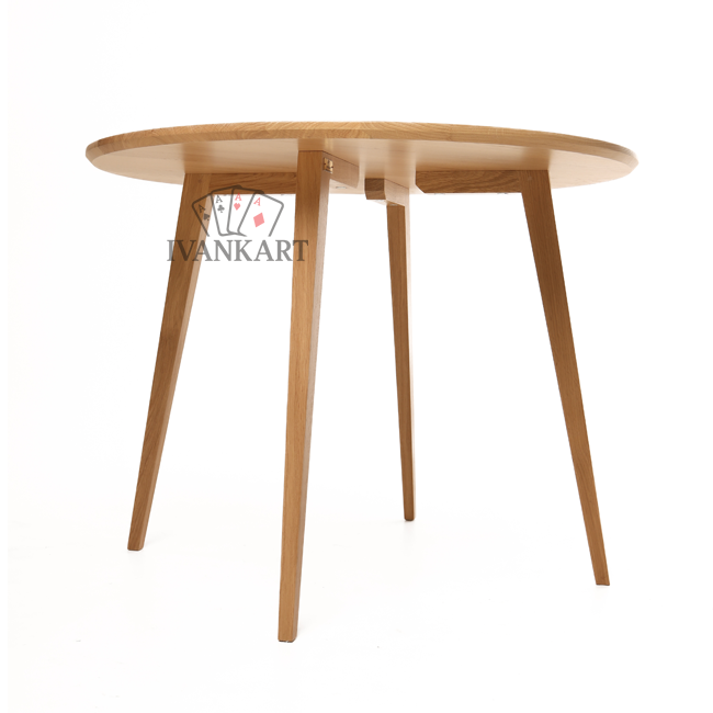 Oak Round Dining Table