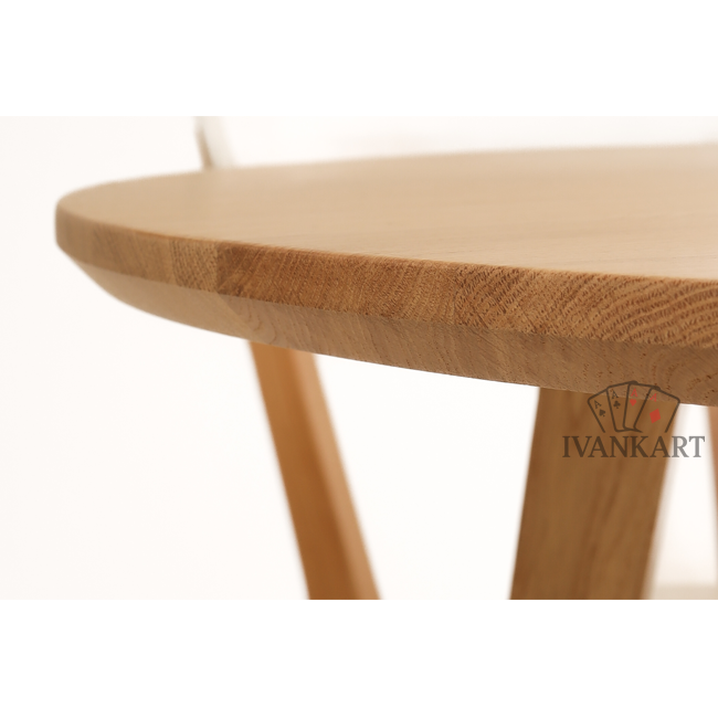 Oak Round Dining Table