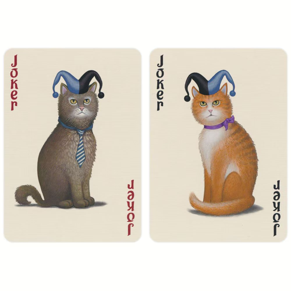 Bicycle Poker Cats Playing Cards