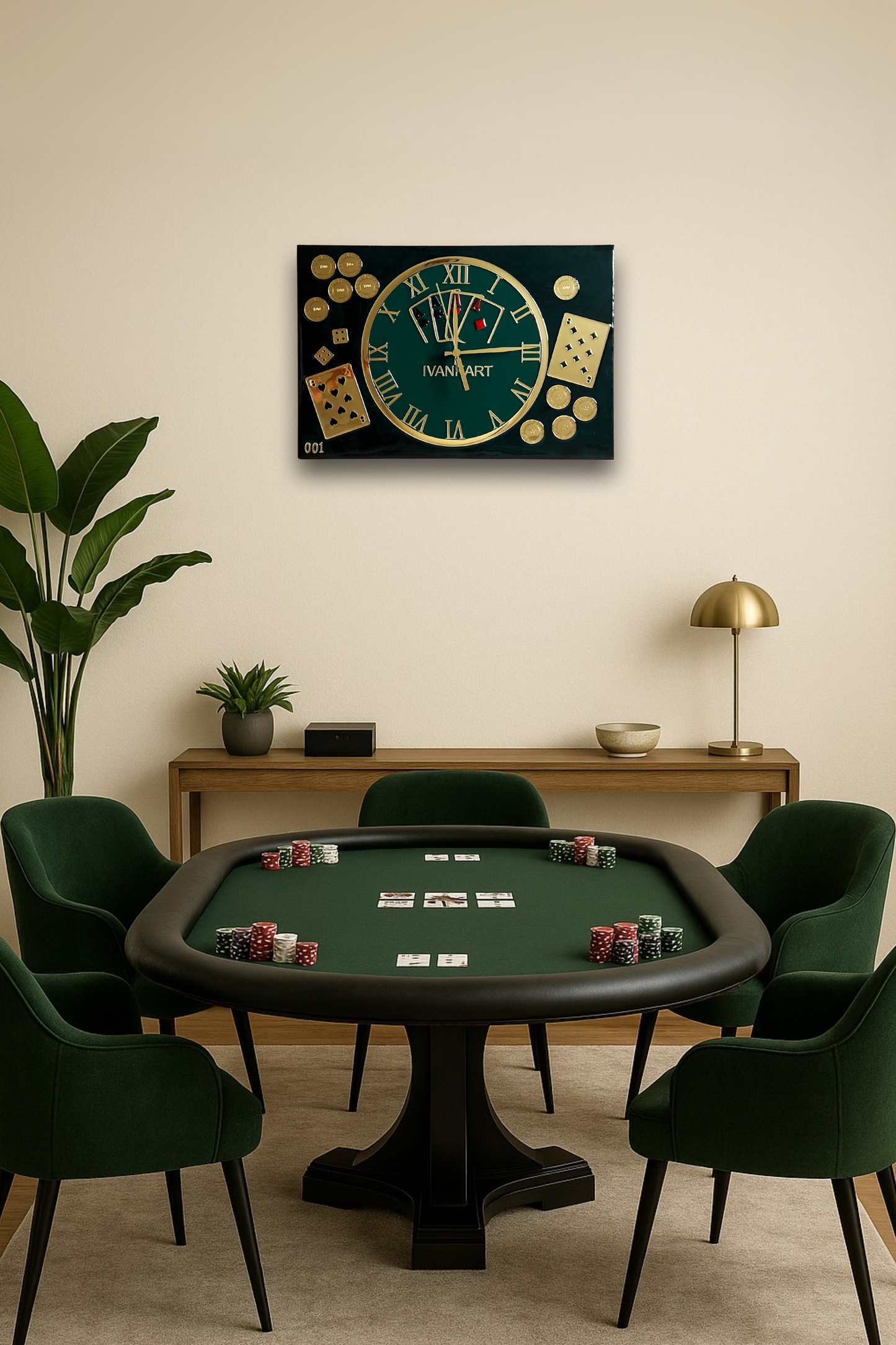 Poker Table Poker Clock