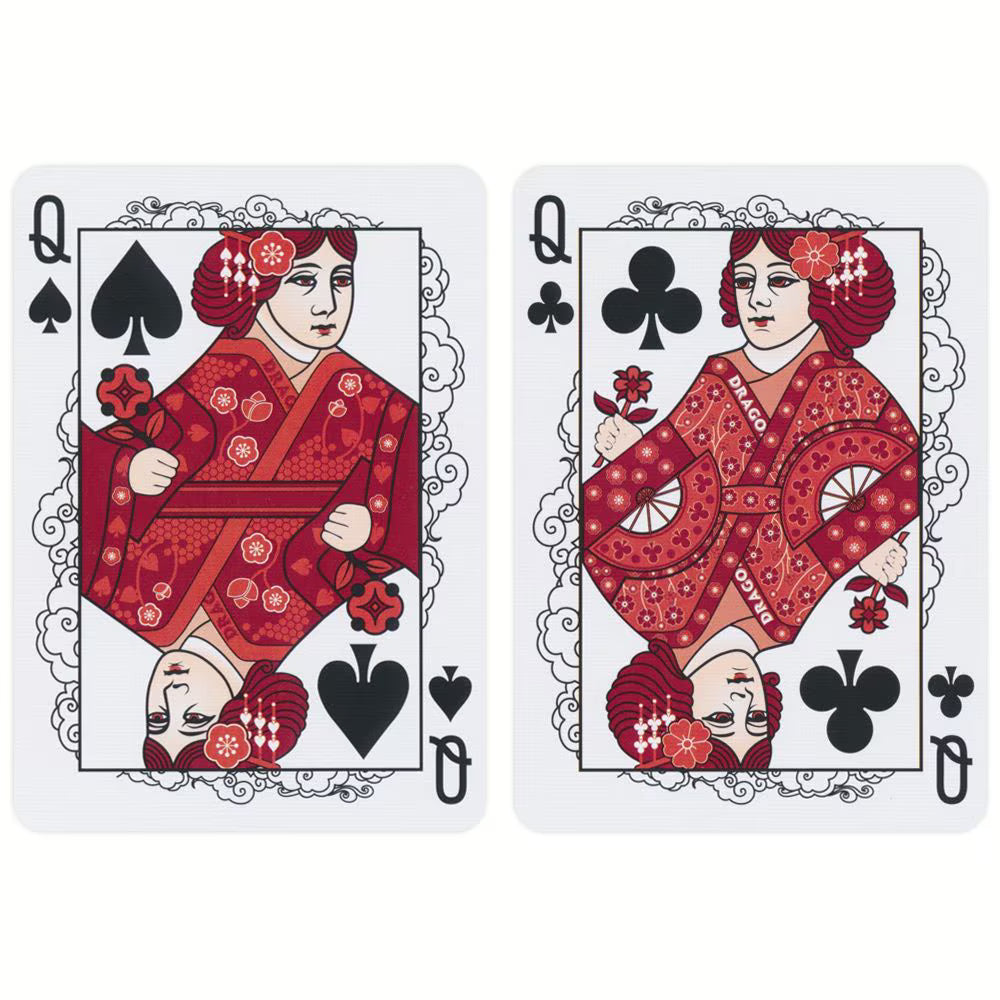 Bicycle Red Dragon Playing Cards