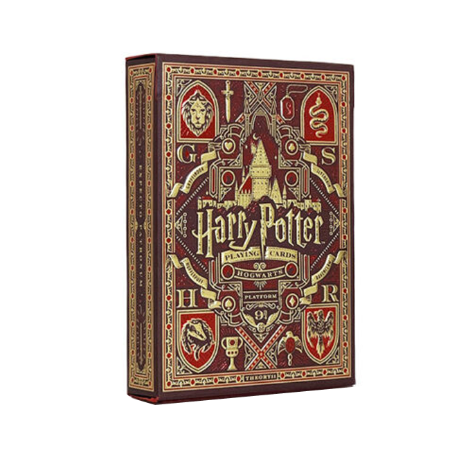 Theory 11 Harry Potter Red Gryffindor Playing Cards