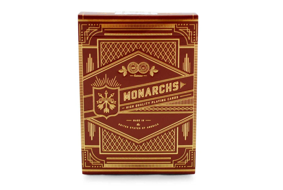 Theory 11 Monarchs Red Playing Cards